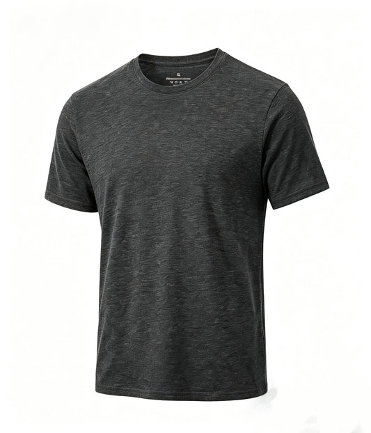 100% Merino Wool T-Shirts for Men - Lightweight Wool Base Layer, Short Sleeve Crewneck Undershirt