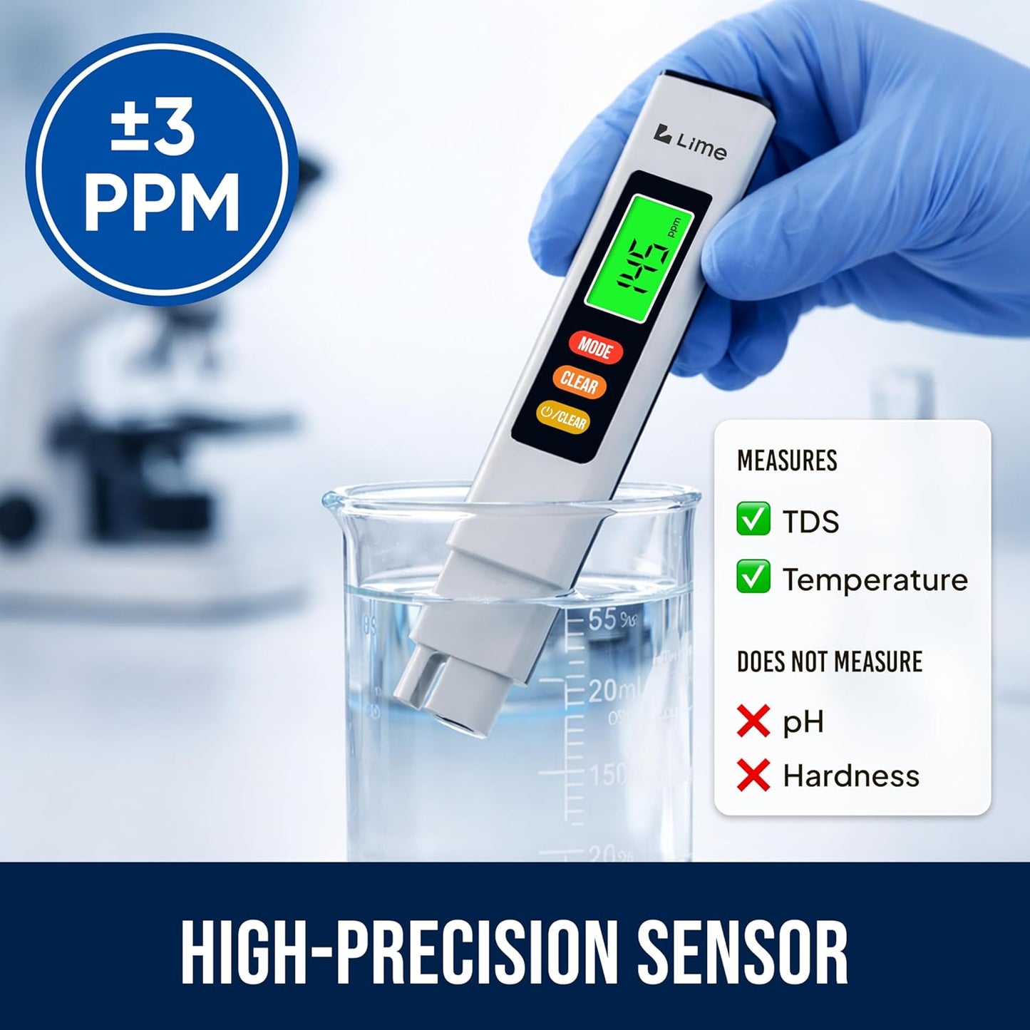 Water Tester for Drinking Water- TDS Meter